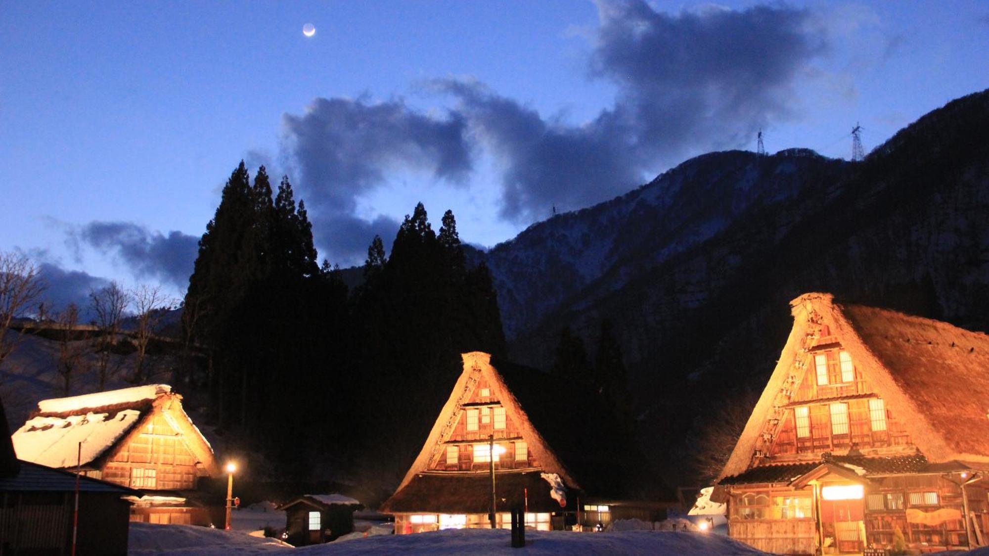 Gokayama Onsen Akaokan Nanto Bagian luar foto